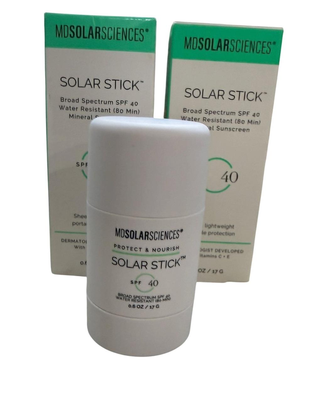 MDSolarSciences Protect & Nourish Mineral Solar Stick SPF 40 Sunscreen 0.6oz